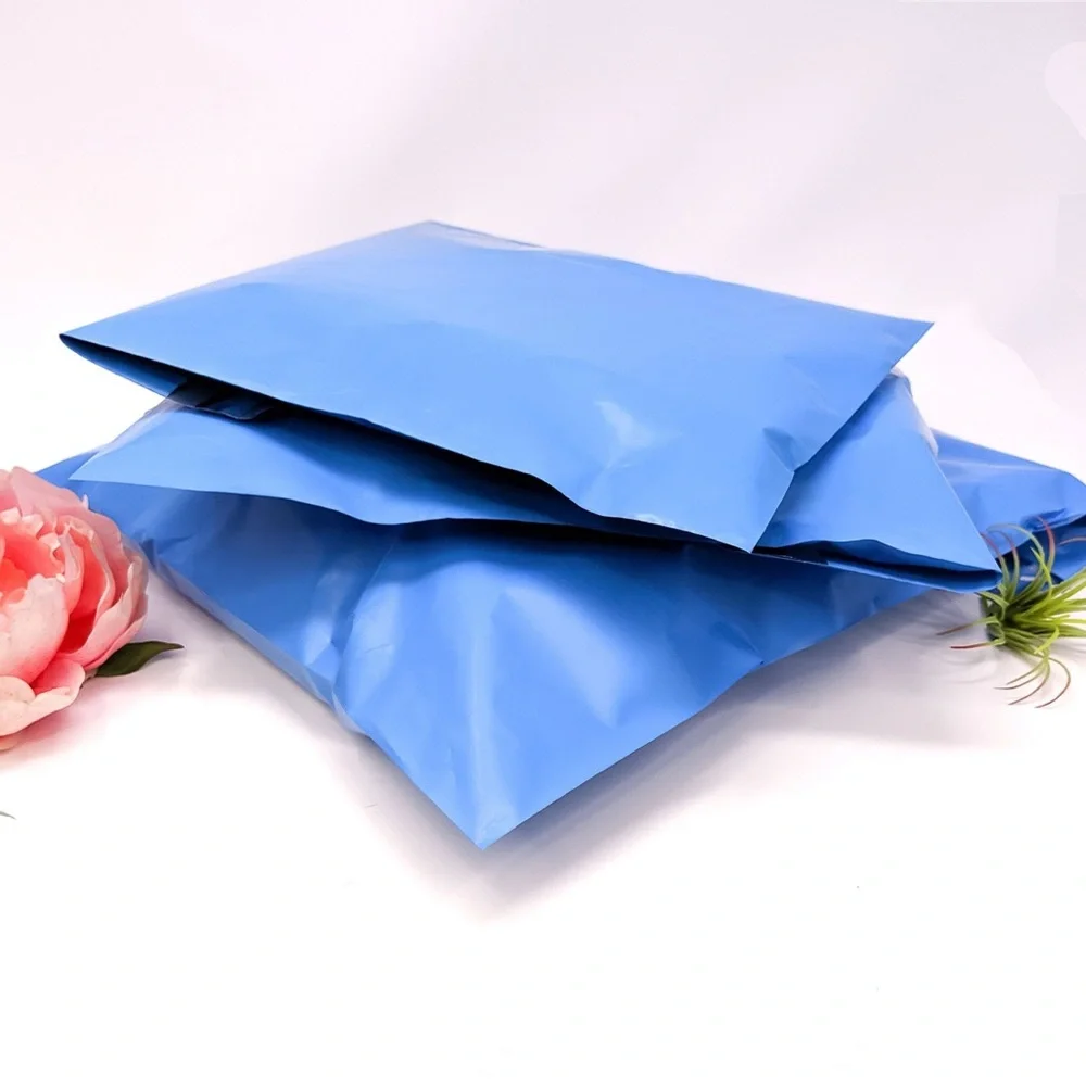 25 10x13 Poly Mailers Blue Shipping Envelopes PRICE IS FIRM - Picture 5 of 5